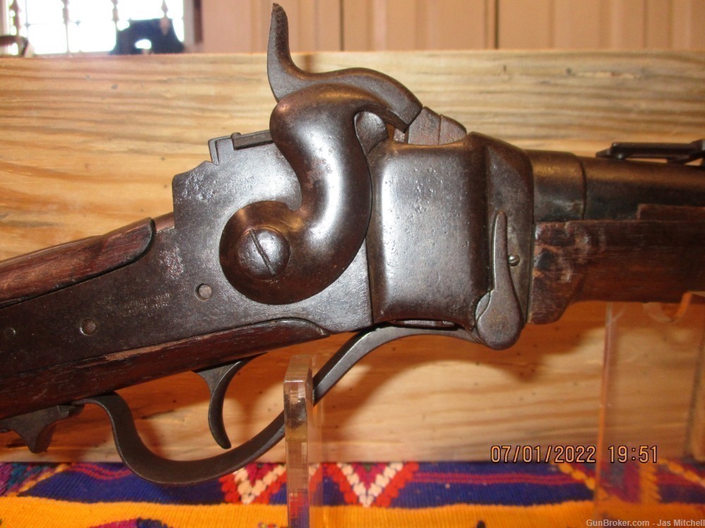Sharps Civil War Model 1863, 50/70 RF.-img-2