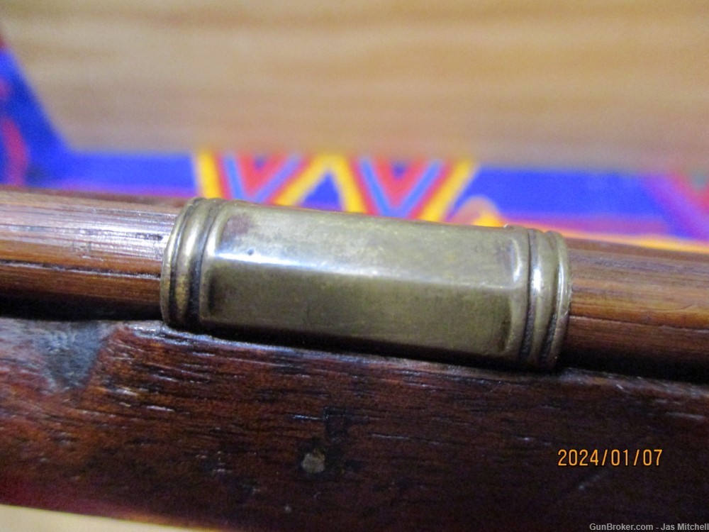 Unsigned Tennessee Mountain Rifle,38 Caliber,Conversion to Percussion.-img-11