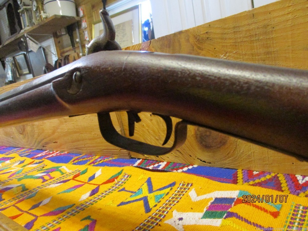 Unsigned Tennessee Mountain Rifle,38 Caliber,Conversion to Percussion.-img-16