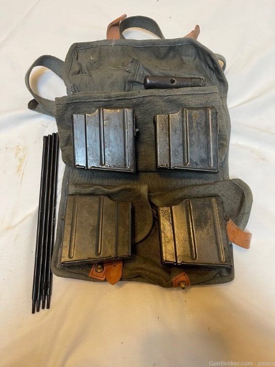 YUGO M76 MAGS, POUCH WITH CLEANING KIT AND RODS-img-0