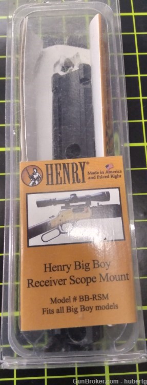 Henry Big Boy scope mounting base with screws-img-0