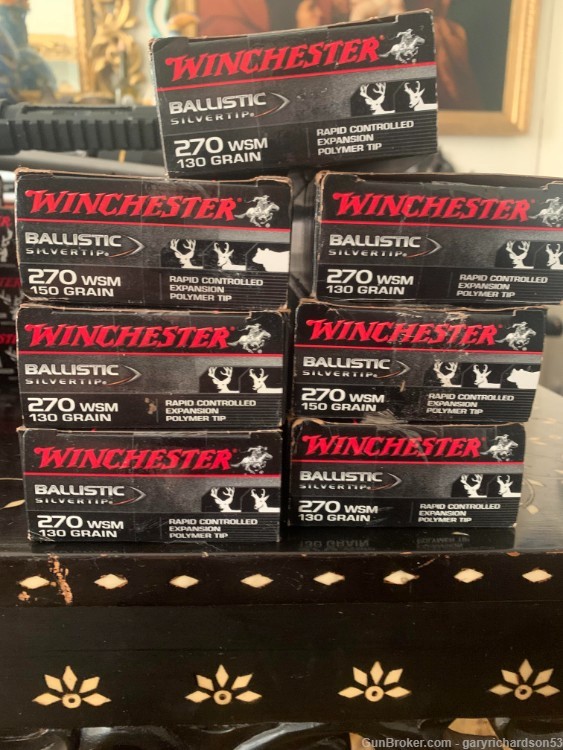 Winchester Ballistic Silvertip 270 WSM ammo-img-3