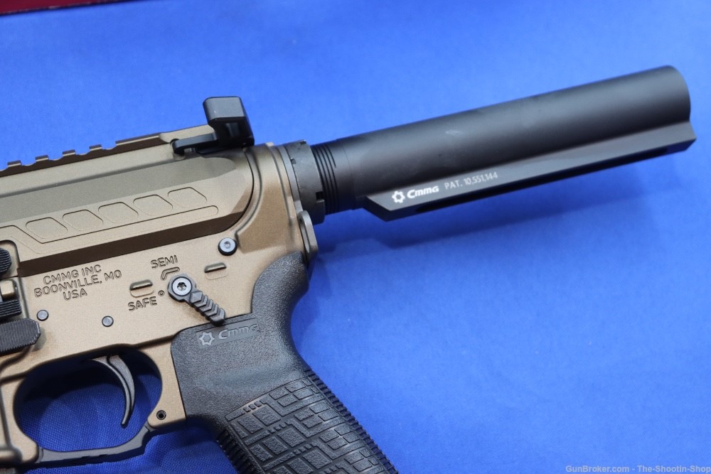 CMMG Model BANSHEE MK4 AR Pistol 5.7X28 Midnight Bronze 40RD Threaded NEW-img-16