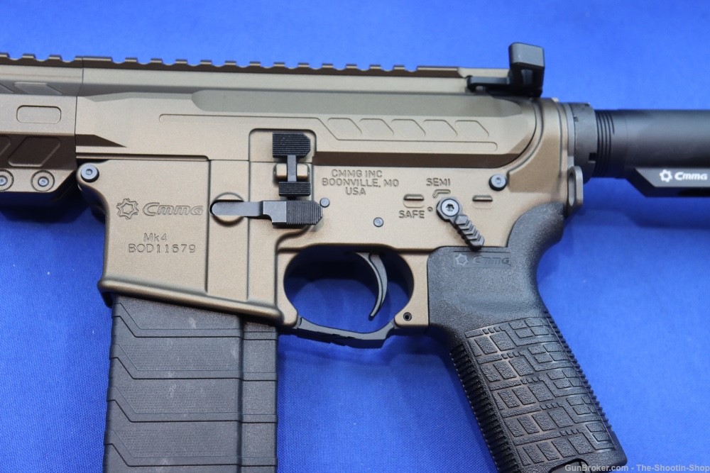 CMMG Model BANSHEE MK4 AR Pistol 5.7X28 Midnight Bronze 40RD Threaded NEW-img-15