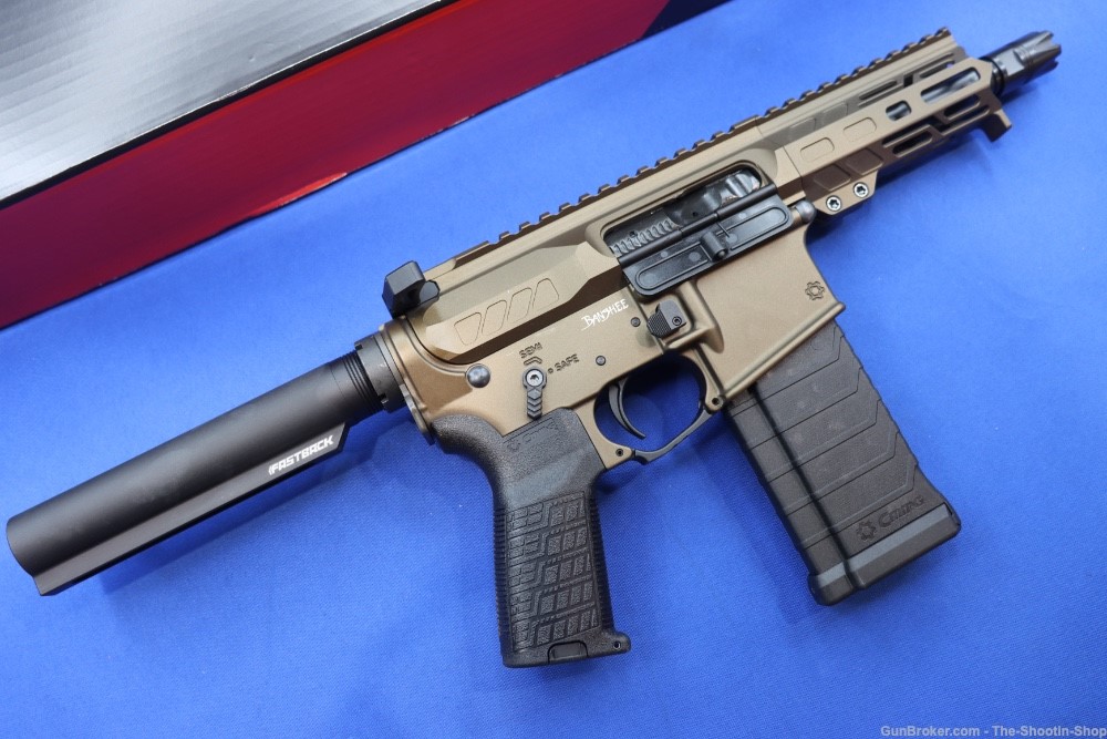 CMMG Model BANSHEE MK4 AR Pistol 5.7X28 Midnight Bronze 40RD Threaded NEW-img-1