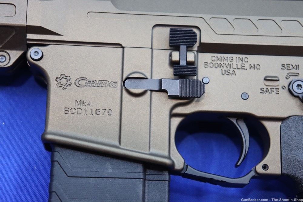 CMMG Model BANSHEE MK4 AR Pistol 5.7X28 Midnight Bronze 40RD Threaded NEW-img-19