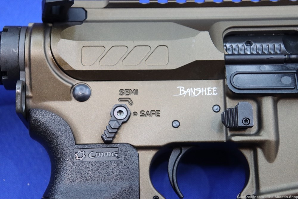 CMMG Model BANSHEE MK4 AR Pistol 5.7X28 Midnight Bronze 40RD Threaded NEW-img-10