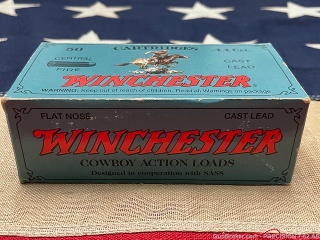 44 SPECIAL, WINCHESTER COWBOY 240 gr COWBOY BOX! HARD TO FIND! -img-2