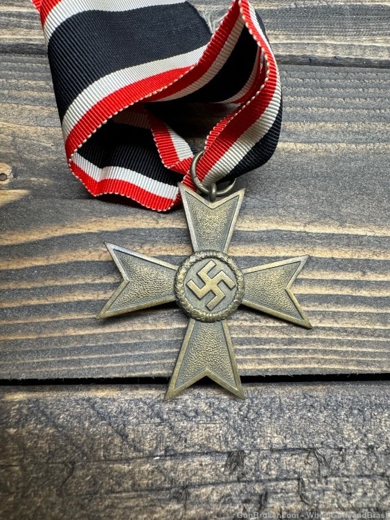 WW2 German Third Reich Army Hreer Merit Cross Medal 2nd Class WWII World -img-1