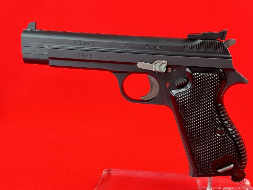 Sig P210-6 Hammerli 9mm Semi-Automatic Pistol! Made in Switzerland! -img-1