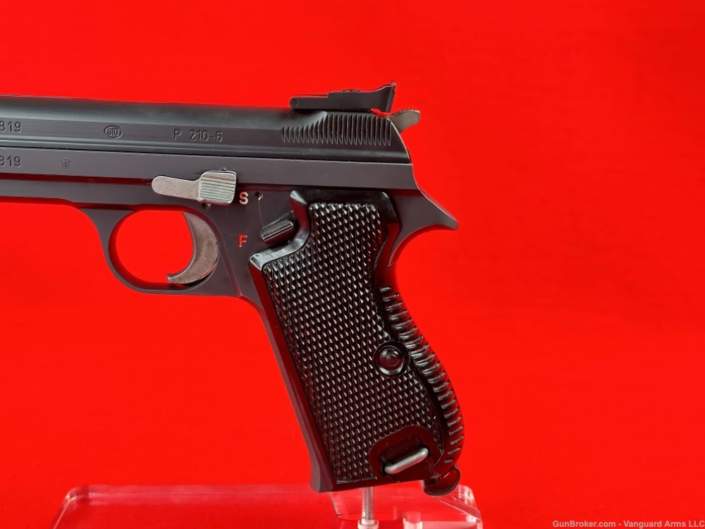 Sig P210-6 Hammerli 9mm Semi-Automatic Pistol! Made in Switzerland! -img-2