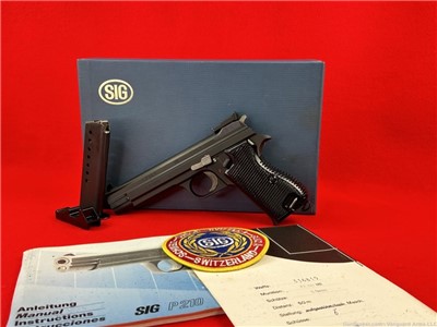 Sig P210-6 Hammerli 9mm Semi-Automatic Pistol! Made in Switzerland! 
