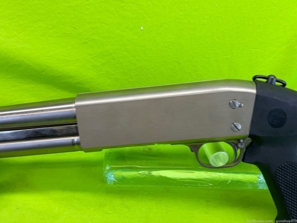 RARE Factory Ithaca 37 87 Stakeout Nickel AOW 12 Ga 3 In Mag 13 In NFA SOT-img-13
