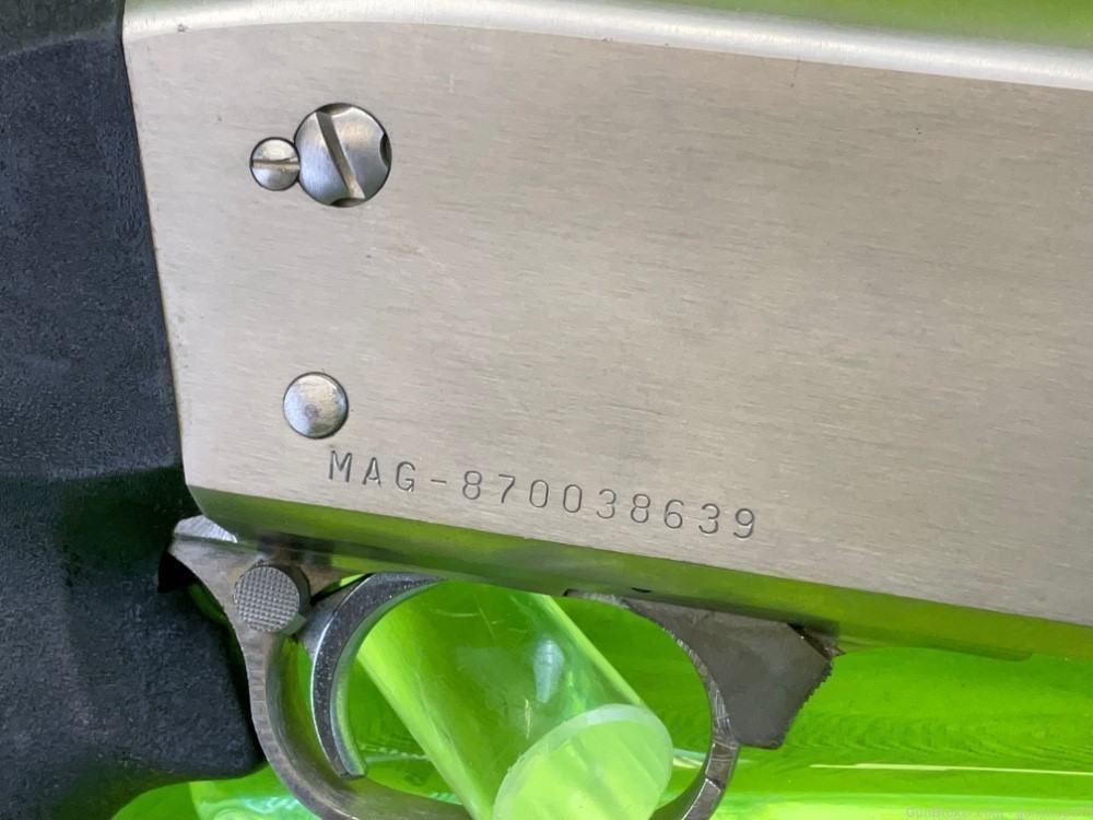 RARE Factory Ithaca 37 87 Stakeout Nickel AOW 12 Ga 3 In Mag 13 In NFA SOT-img-3