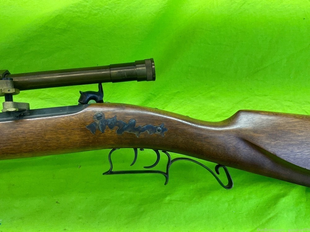 Pedersoli Tryon Target Rifle Match Sniper Dixie 4x15 Brass Scope DGW 50 Cal-img-21