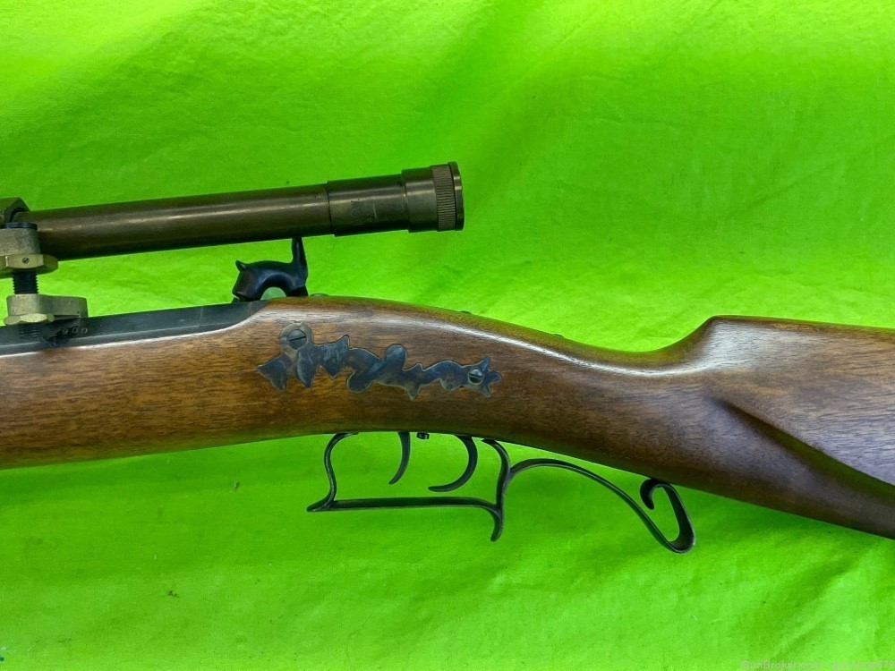 Pedersoli Tryon Target Rifle Match Sniper Dixie 4x15 Brass Scope DGW 50 Cal-img-22
