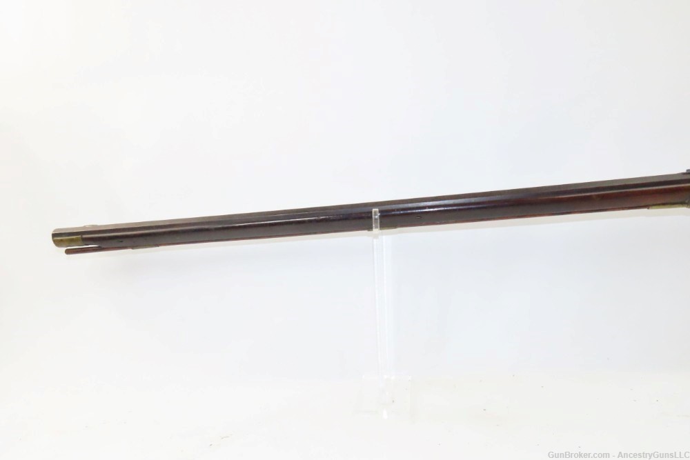 ENGRAVED Antique Full-Stock .38 Percussion PIONEER Long Rifle HOMESTEAD    -img-17