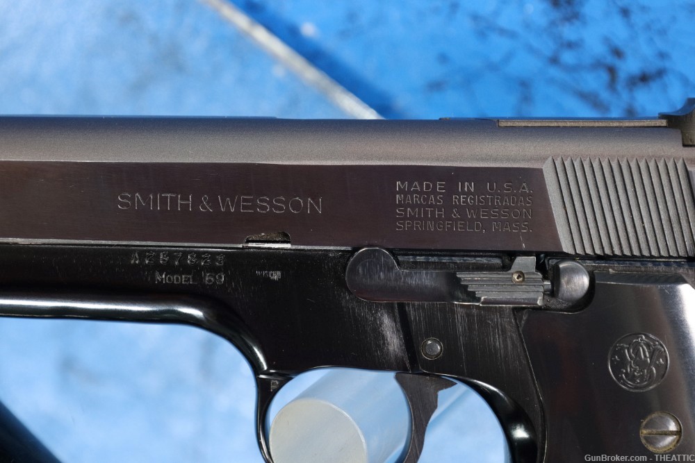 SMITH AND WESSON 59 9MM MADE IN 1975 S&W MODEL 59-img-8