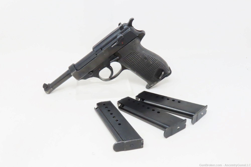 GRAY GHOST French Produced AUSTRIAN BUNDESHEER MAUSER SVW/45 P38 Pistol C&R-img-1