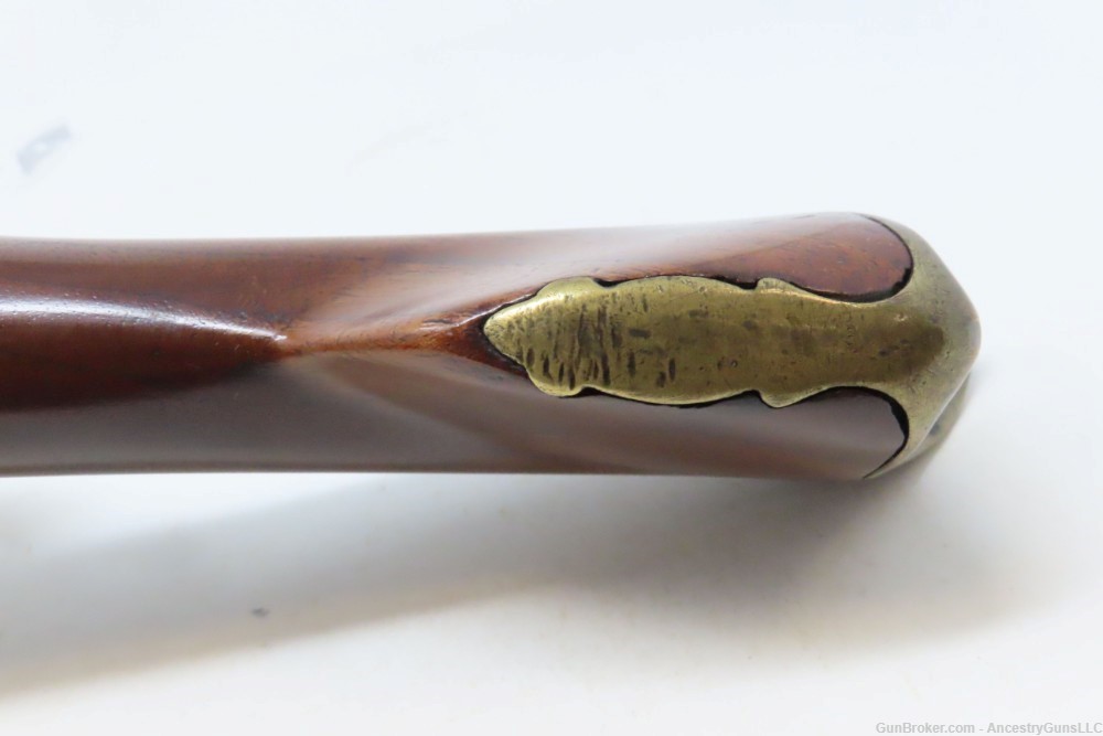 Antique Ornate OTTOMAN Flintlock BLUNDERBUSS DAG KNEE Pistol  -img-9