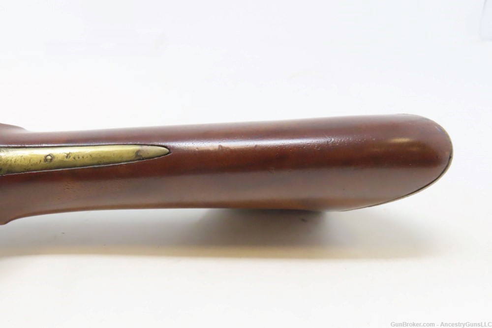 Antique Ornate OTTOMAN Flintlock BLUNDERBUSS DAG KNEE Pistol  -img-14