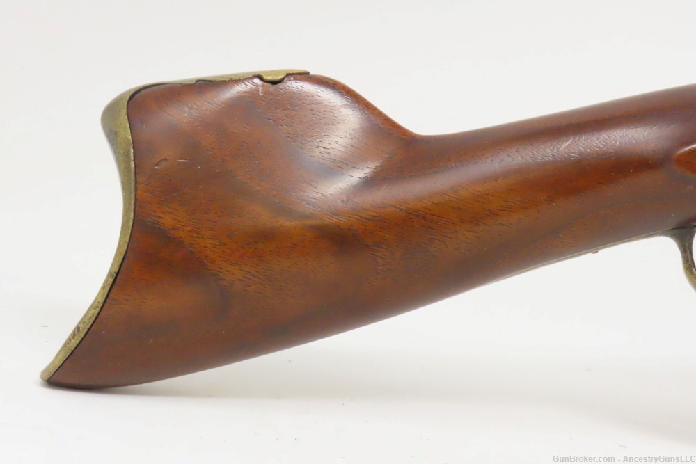 Antique Ornate OTTOMAN Flintlock BLUNDERBUSS DAG KNEE Pistol  -img-2