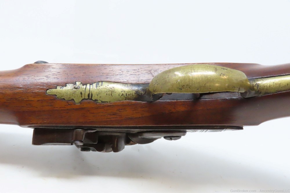 Antique Ornate OTTOMAN Flintlock BLUNDERBUSS DAG KNEE Pistol  -img-15