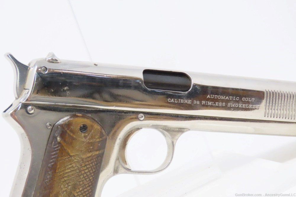 Scarce COLT Model 1902 Semi-Automatic .38 ACP Caliber SPORTING Pistol C&R  -img-16