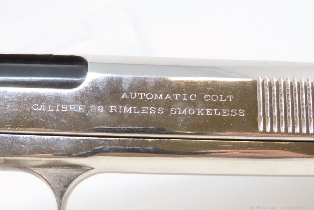 Scarce COLT Model 1902 Semi-Automatic .38 ACP Caliber SPORTING Pistol C&R  -img-13