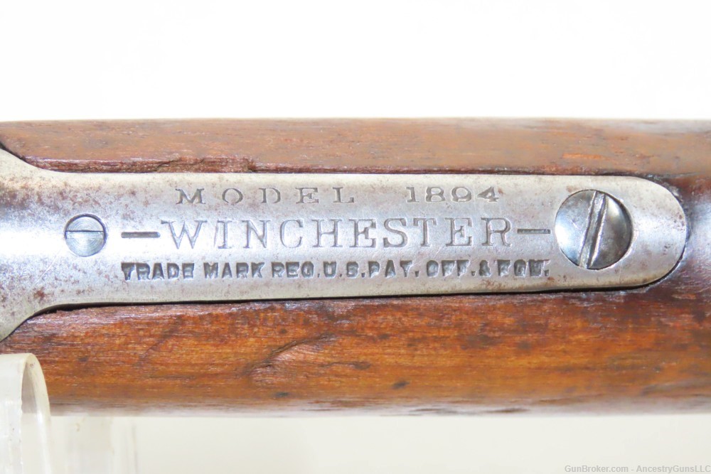 WORLD WAR I Era 1915 WINCHESTER M1894 .25-35 WCF SADDLE RING CARBINE C&R   -img-11