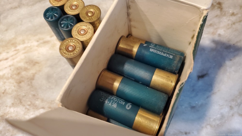 16 Gauge Shotshells - 50 rounds #6's mixed bag some vintage Alcan & Rem-img-12