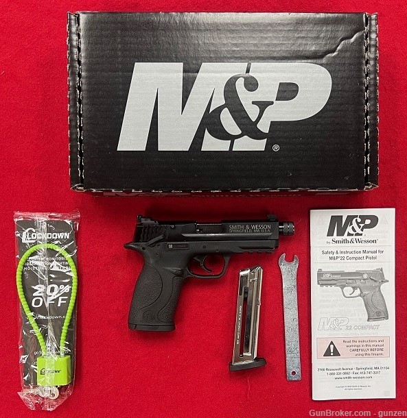 Smith & Wesson M&P22 Compact .22LR *Penny Auction*-img-7