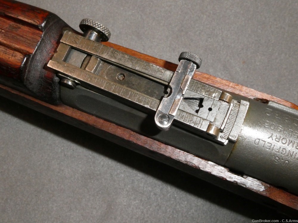 U.S. Model 1903 Springfield Rifle, 1930's Rebuild, .30-06, w/ Bayonet-img-13