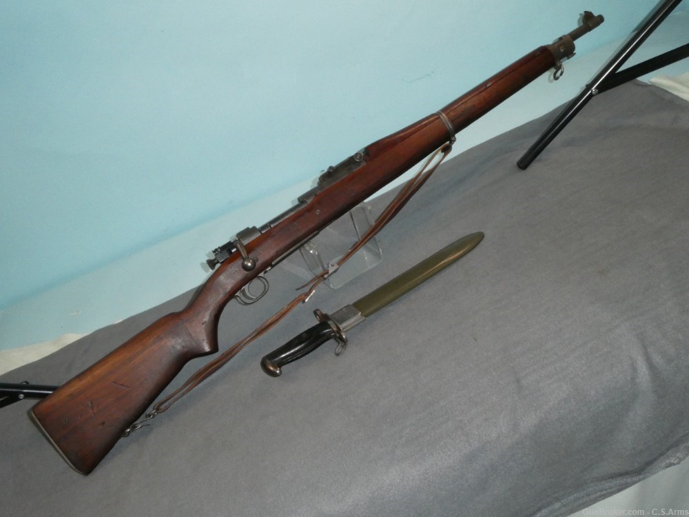 U.S. Model 1903 Springfield Rifle, 1930's Rebuild, .30-06, w/ Bayonet-img-1