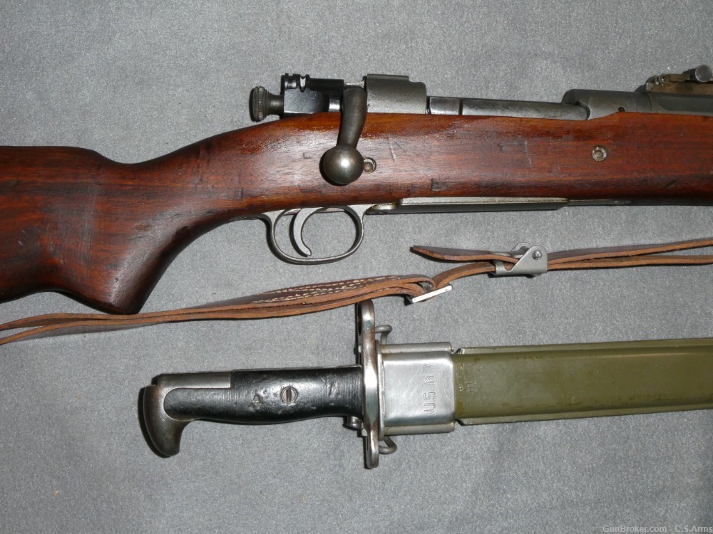 U.S. Model 1903 Springfield Rifle, 1930's Rebuild, .30-06, w/ Bayonet-img-0