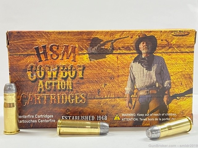 HSM 38-40 WIN 180 Grain RNFP Cowboy Action Lead Factory New!-img-2