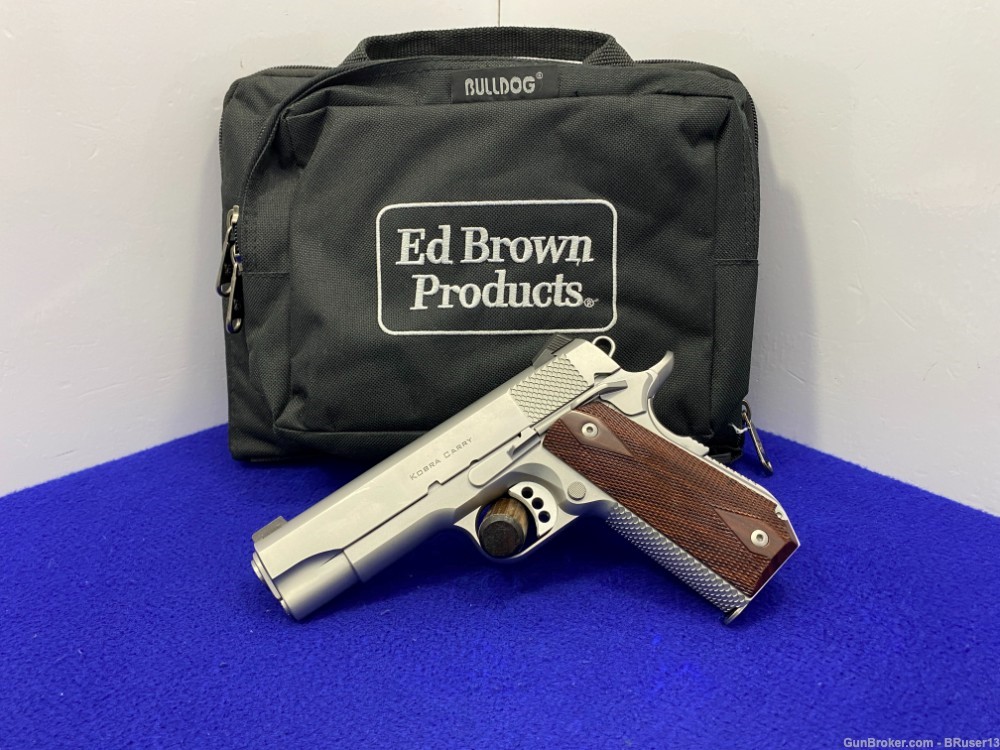 Ed Brown Kobra Carry .45 ACP Stainless 5" *STUNNING SEMI-AUTOMATIC 1911*-img-2