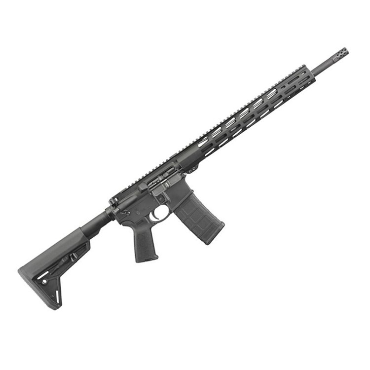 Ruger AR-556 MPR Rifle Black Synthetic 5.56Nato/223Rem 18 -img-0