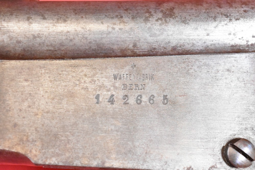 Waffenfabrik Vetterli 41 Swiss 33" 11RD Vintage MFG 1800's *WALL HANGER*-img-49