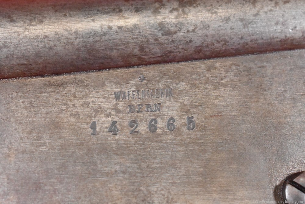 Waffenfabrik Vetterli 41 Swiss 33" 11RD Vintage MFG 1800's *WALL HANGER*-img-35