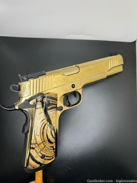 Gold Girsan 1911 W/Box Mammoth Grips-img-3