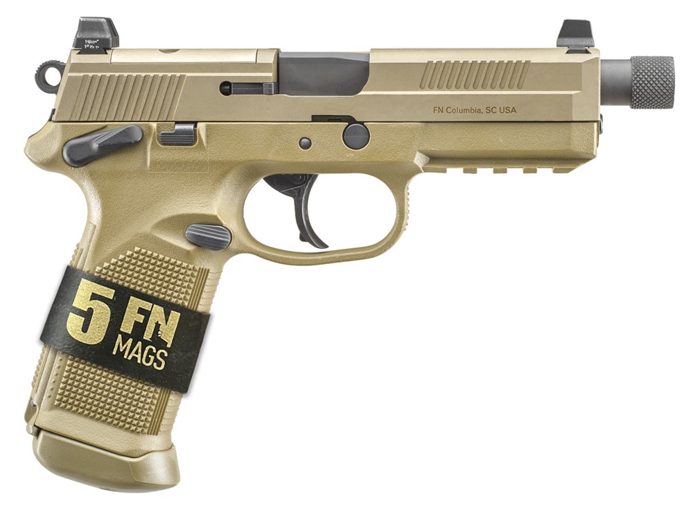 FN FNX Tactical Bundle 45 ACP Pistol 5.30 FDE FMKG49PK -img-0