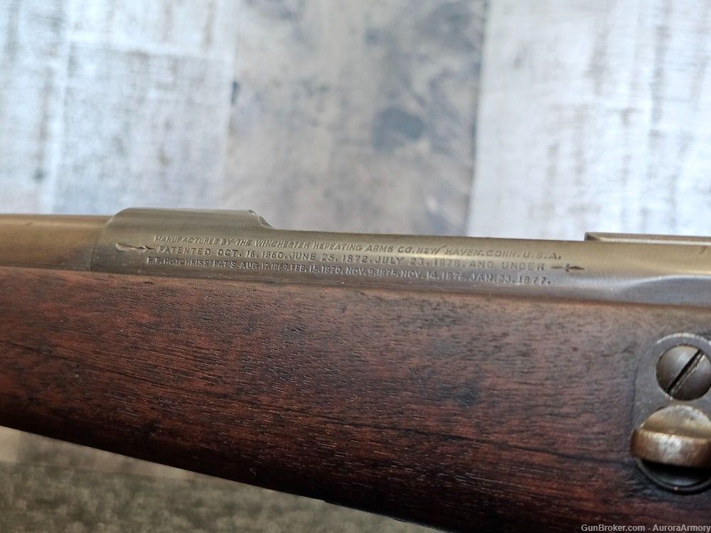 RARE Winchester Hotchkiss 1879 Calvary Turnbolt Repeating Carbine 45-70-img-10