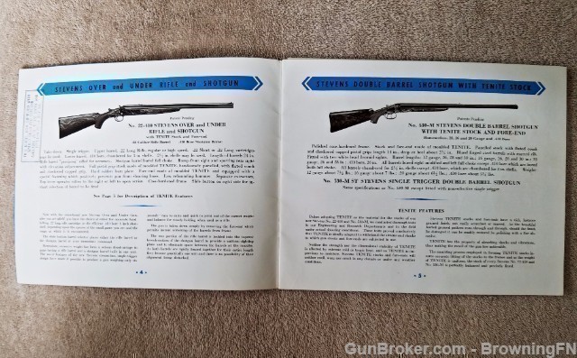 Orig Stevens Rifles & Shotguns Catalog 1940-img-1