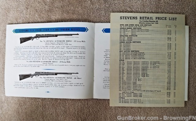 Orig Stevens Rifles & Shotguns Catalog 1940-img-3