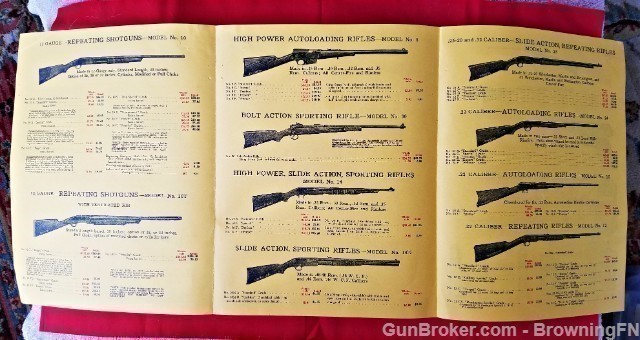 Orig Remington Dealer's Price List 1926-img-1