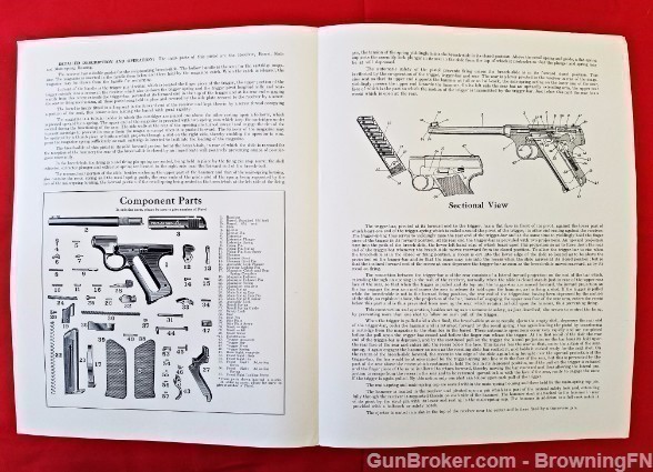 Orig Colt .22LR Woodsman Owners Manual Post WWII-img-1
