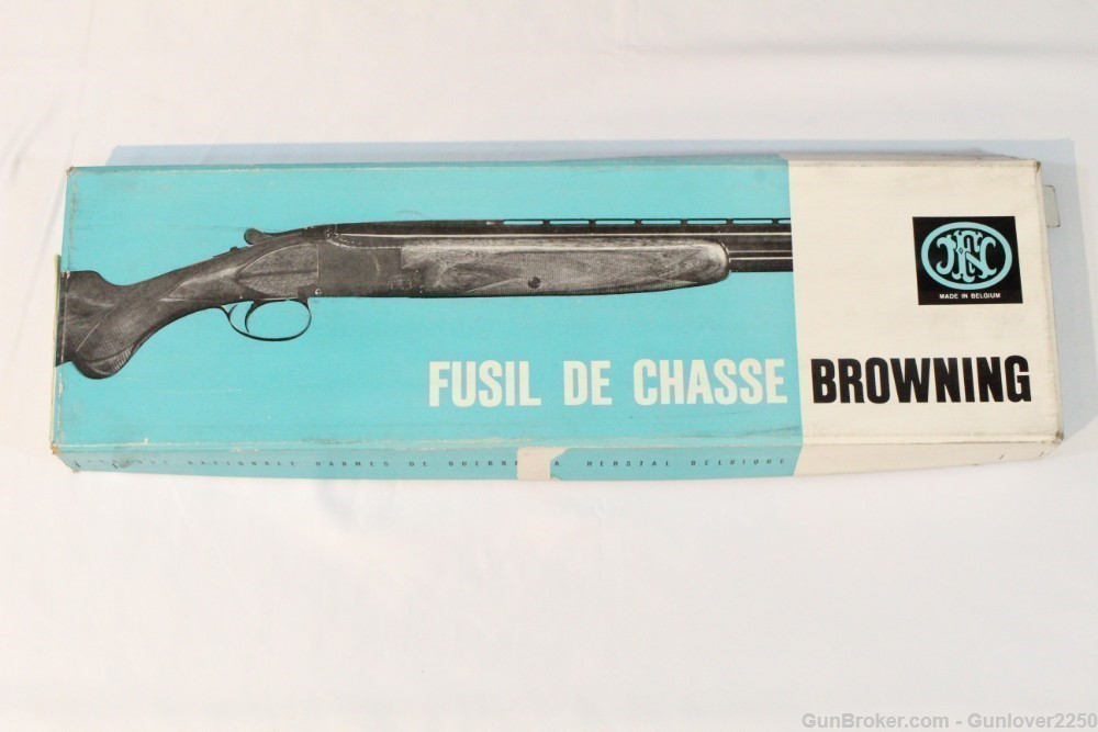 Browning EMPTY box for Superposed 12 Ga. shotgun-img-0