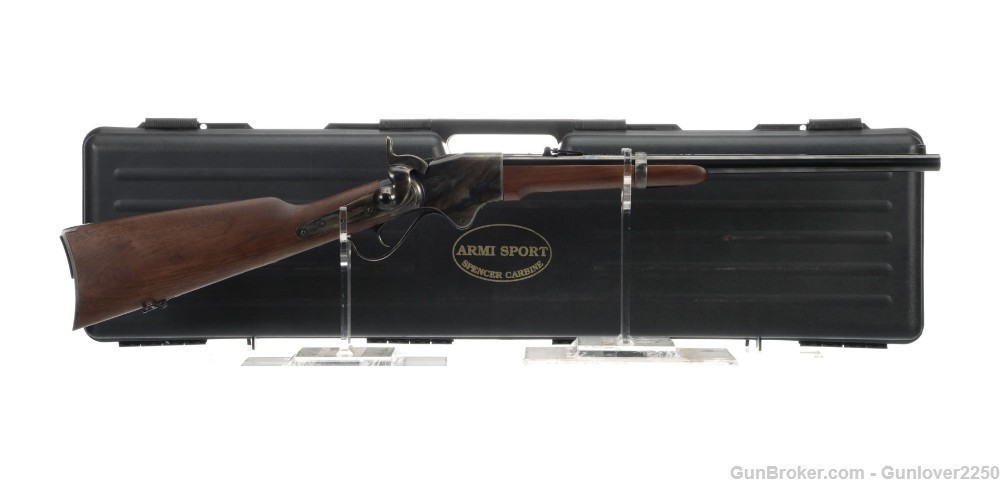 Armi Sport 1865 Spencer .45 S&W Schofield Carbine New in Case-img-0