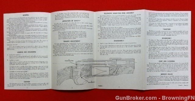 Orig Ruger M-77 Owners Instruction Manual 1969-img-1